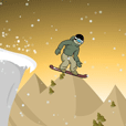 Downhill Snowboarder 3